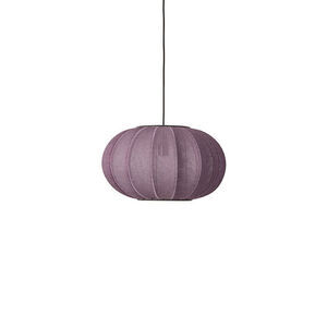 Made By Hand - Pendellampe - Knit-Wit 45 Oval Pendant - Burgundy